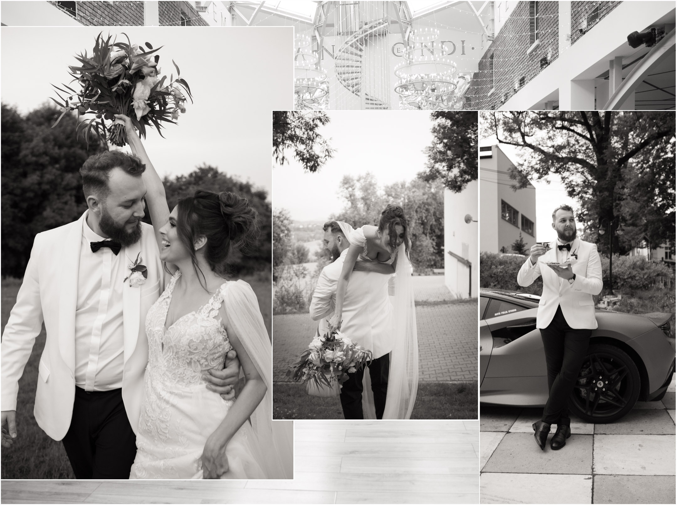 reportaż ślubny hotel vinica emocje i ruch na weselu