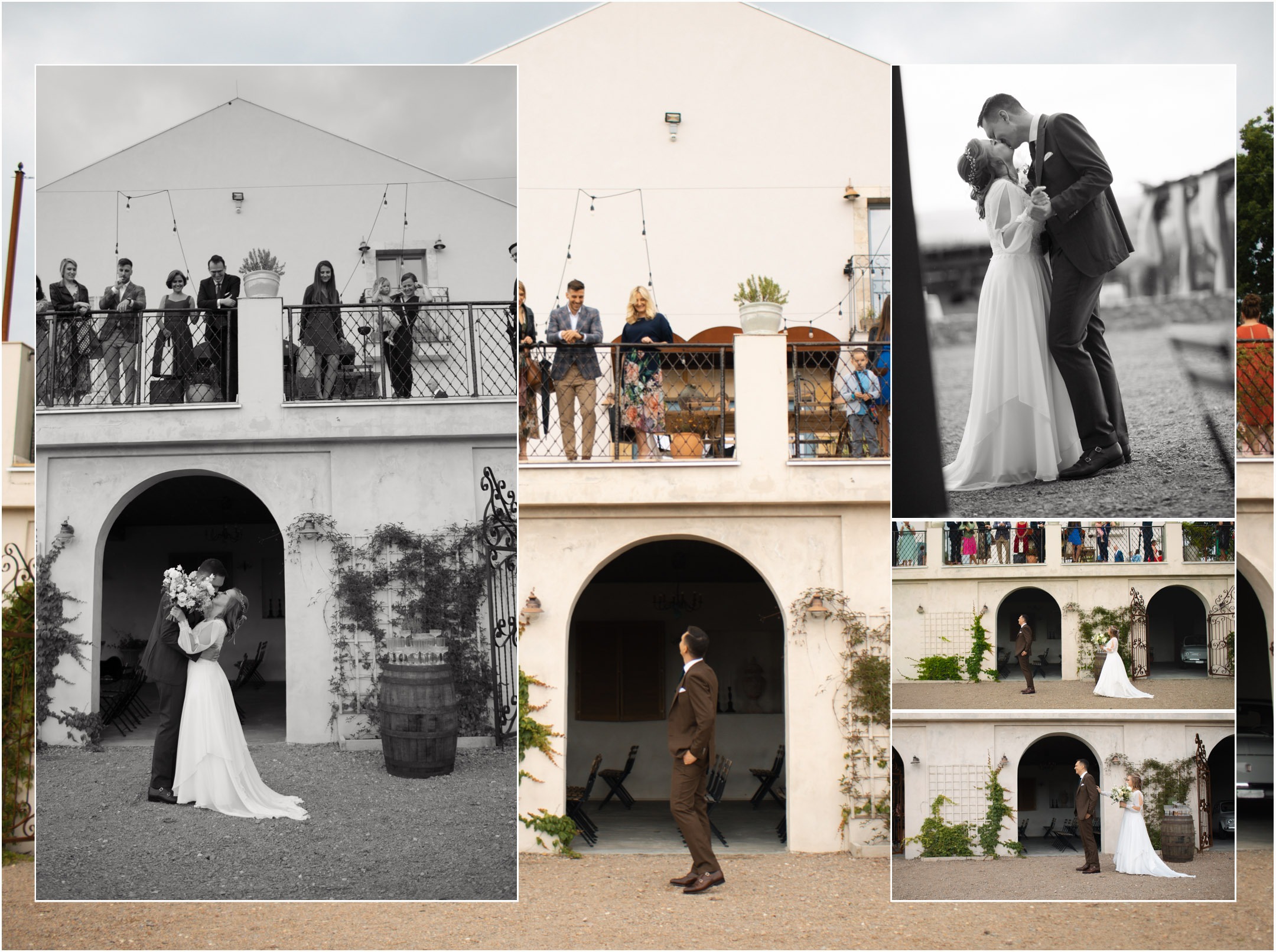 ślub wesele Villa Love — fotograf ślubny Kraków. First look