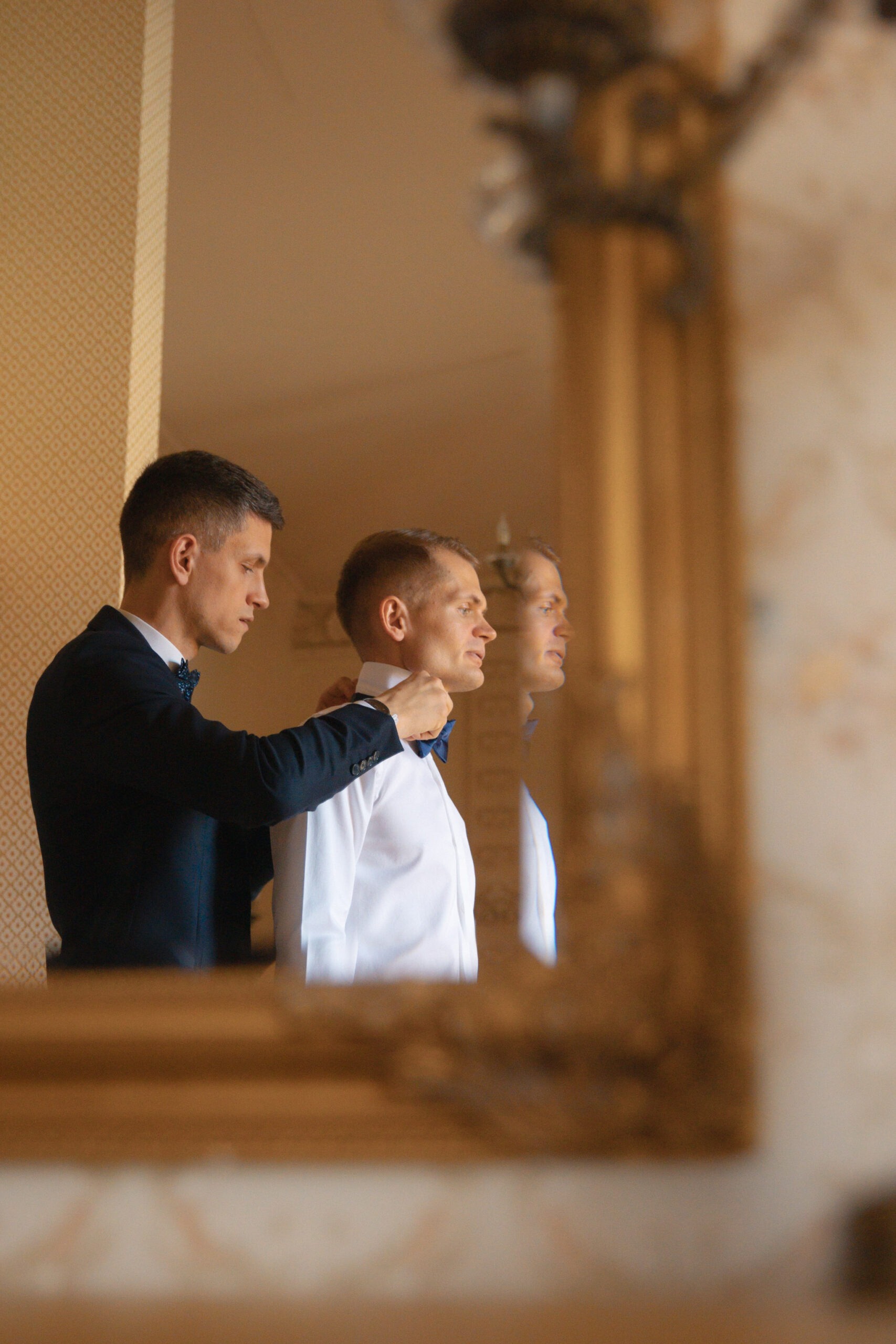 fotograf ślubny Kraków — przygotowania ślubne Pałacyk Chojnów