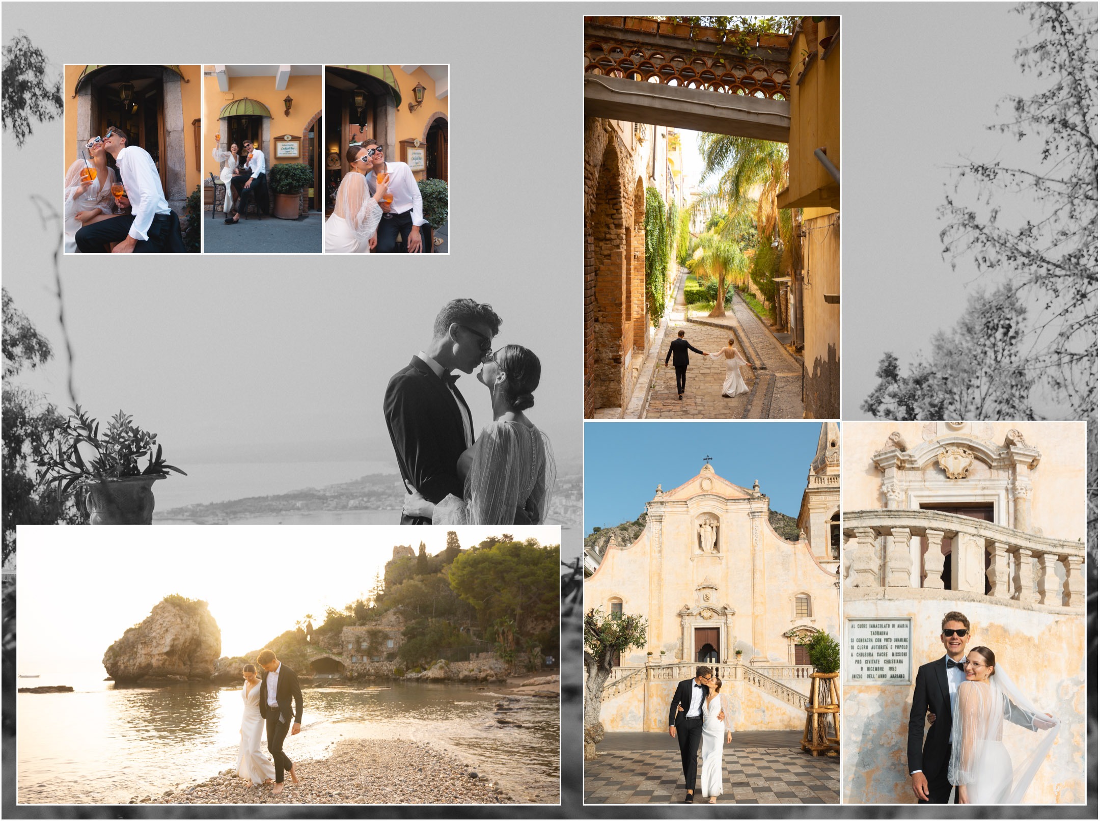 plener ślubny Włochy Taormina — fotograf ślubny Kraków