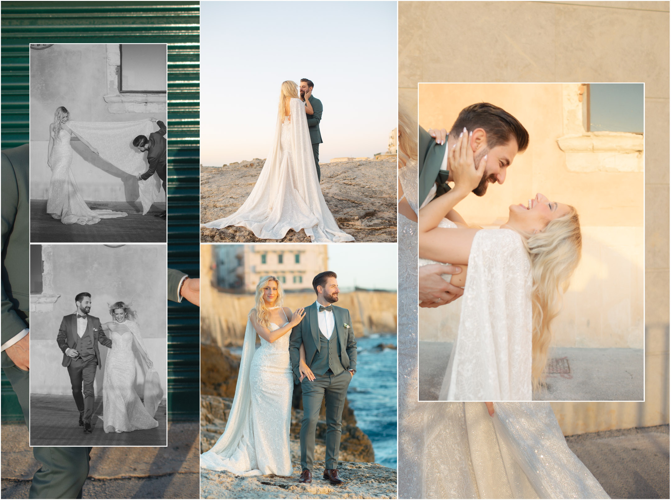 elopement we Włoszech — uliczki Ortigii, Sycylia