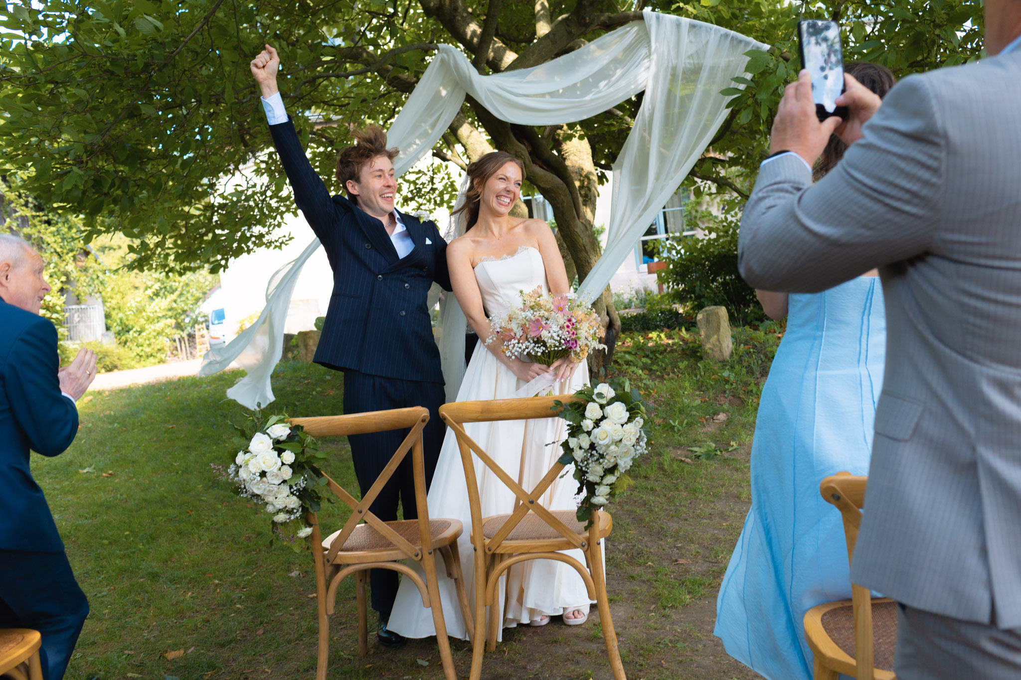 fotograf ślubny Kraków — ceremonia w plenerze Oaza Leńcze