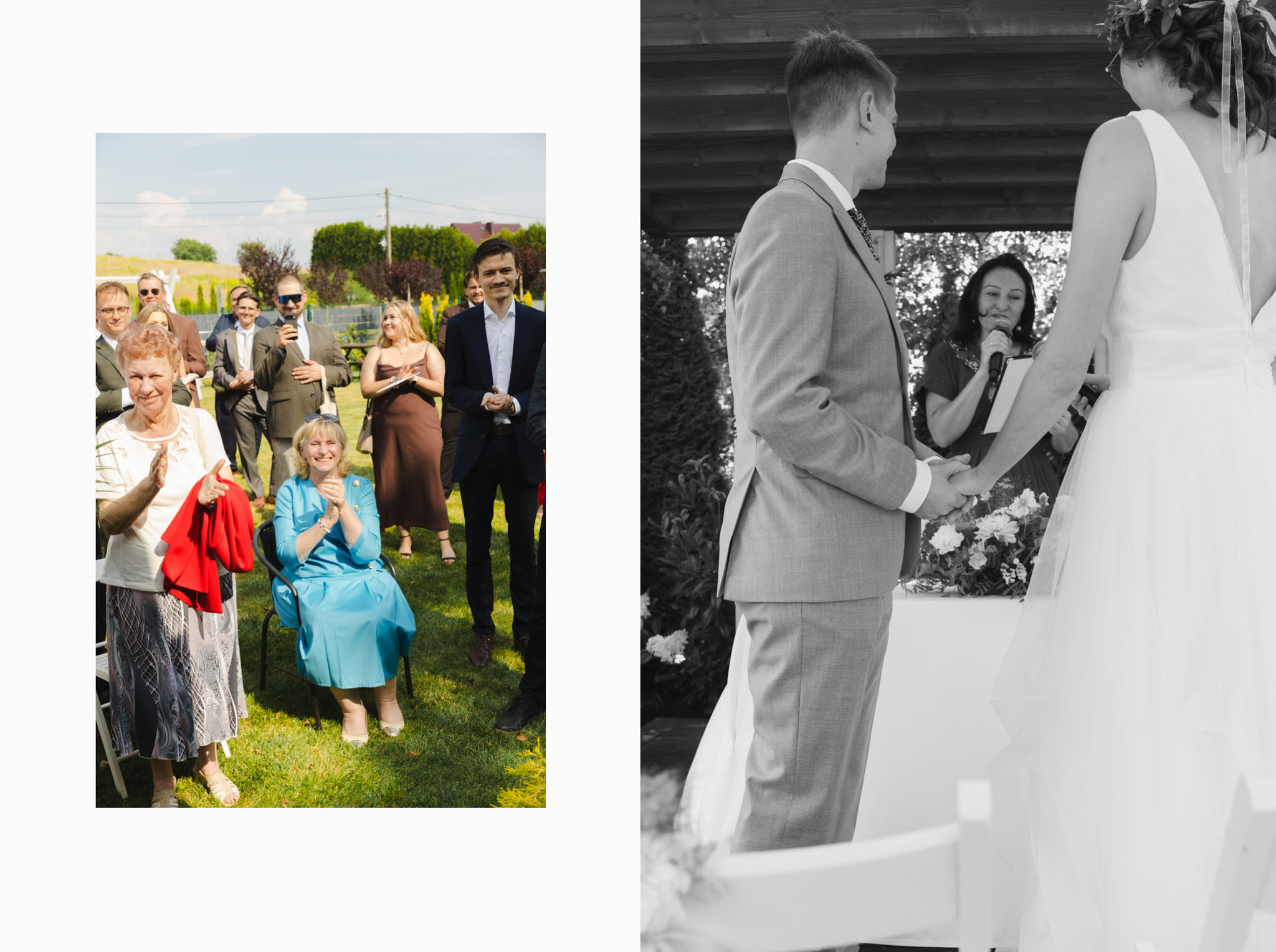 fotograf ślubny Kraków — ślub w ogrodzie Orchidea Weddings